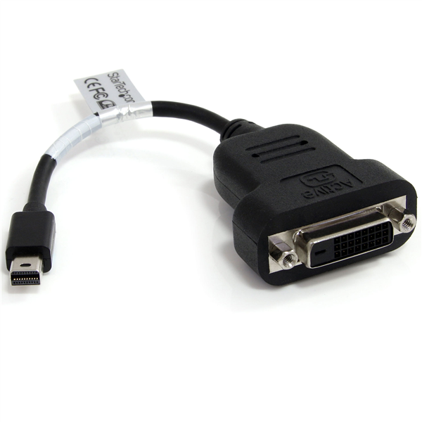 syscomtec Adapter aktiv MINI DisplayPort St./ DVI Bu. ADP-MINIDPM-DVIF-A